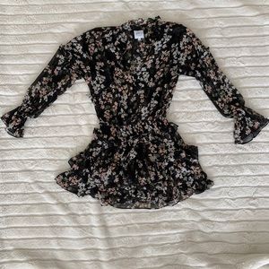 MISA Floral Mini Dress
